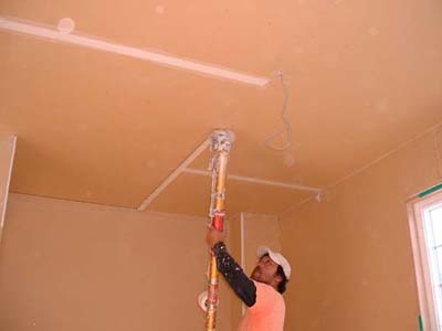 天井テーピング